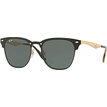 Amazon.com: Ray-Ban RB3576N Blaze Clubmaster Square